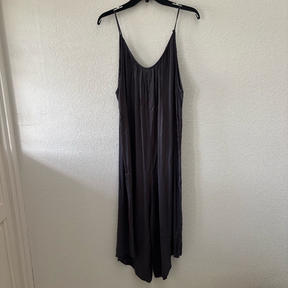 MILLIBON USA Charcoal Jumpsuit - Picture 1 of 3